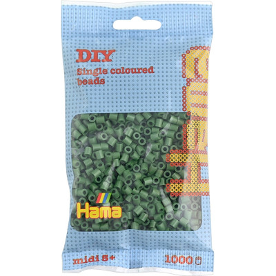 Набор для творчества Hama термомозаика светло-зеленых бусин 1000 шт (HM-207-102) Винница - изображение 1