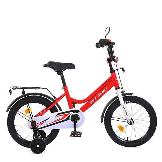 Велосипед дитячий MB 18031-1, 18 дюймів, червоно-білий Вінниця