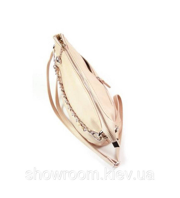 Жіноча шкіряна сумочка Laura Biaggi (2802) powder Київ - фото 3