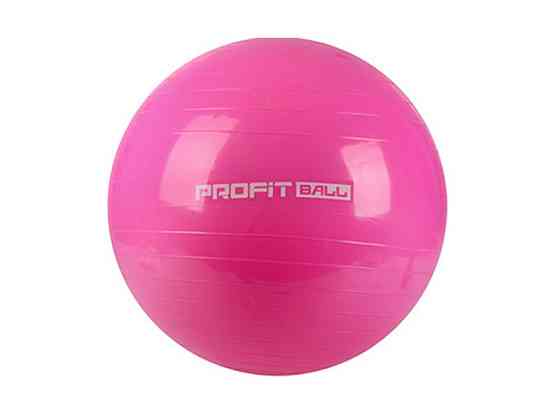 Мяч для фитнеса, фитбол, жимбол Profitball, 65 розовый Бровары