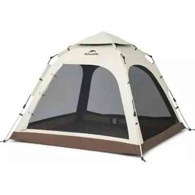 Палатка Naturehike тримісний автоматичний Ango CNK2550WS010, S, коричневий (6927595785591) Вінниця