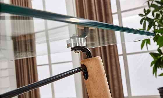 Стіл обідній ЕВЕРЕСТ Glass 120*80, скло Київ