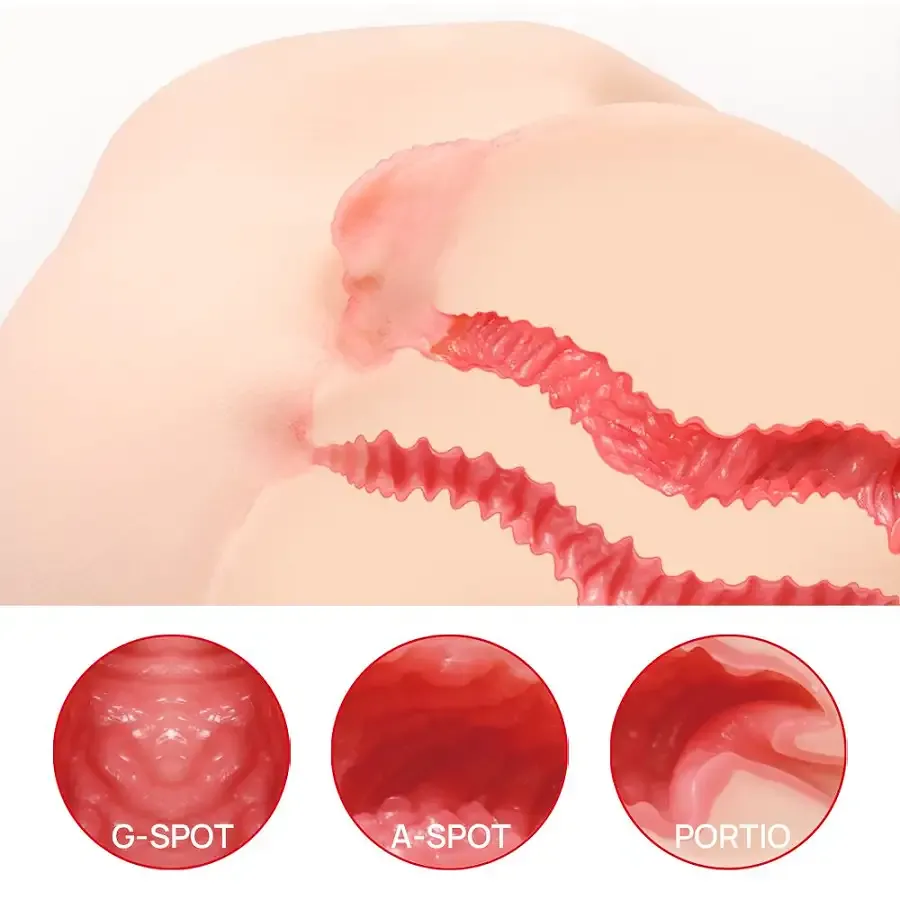 Мастурбатор Kokos 004 Vailla ONAHOLE Real Vagina 2WayPlus с вибрацией и массажем Львов - изображение 10