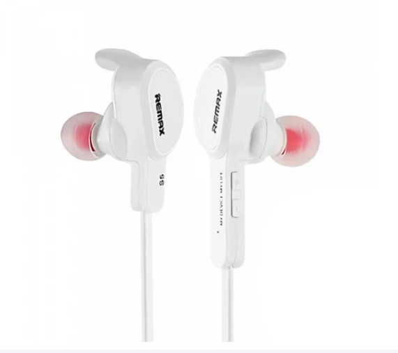 Вакуумні Bluetooth навушники гарнітура Remax RB-S5 Sport White Вінниця - фото 1