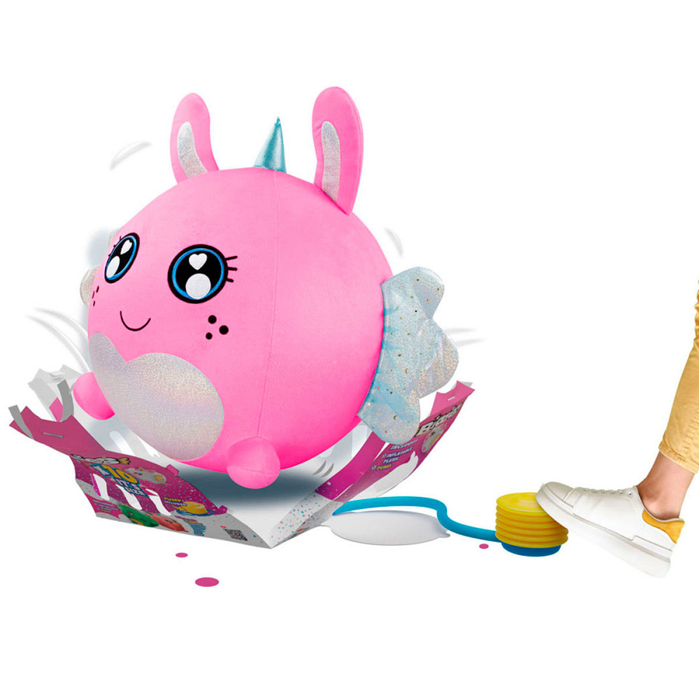 Ігровий набір Biggies серії Fantasy - Рожевий Кролик (надувна іграшка, насос) Дніпро - фото 7