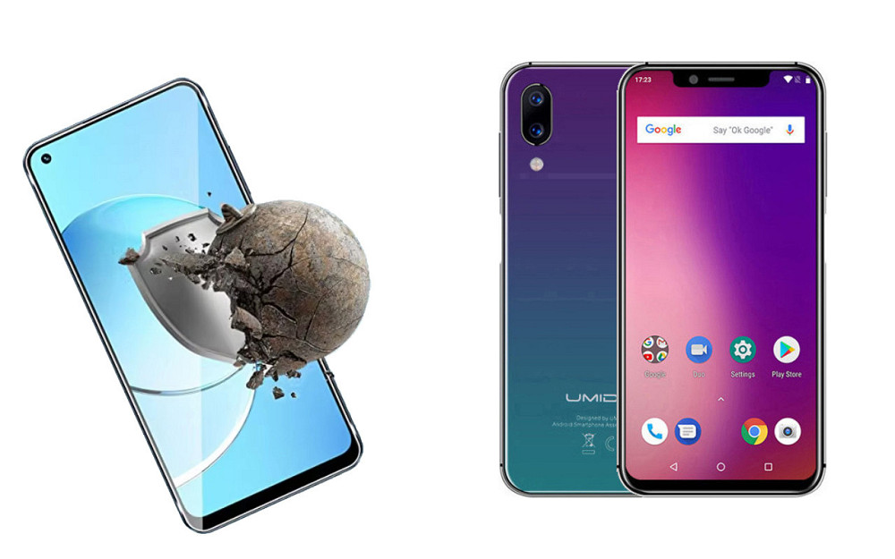 Захисне скло DefenzoGlass для Umidigi One Pro – подвійна міцність Київ - фото 2