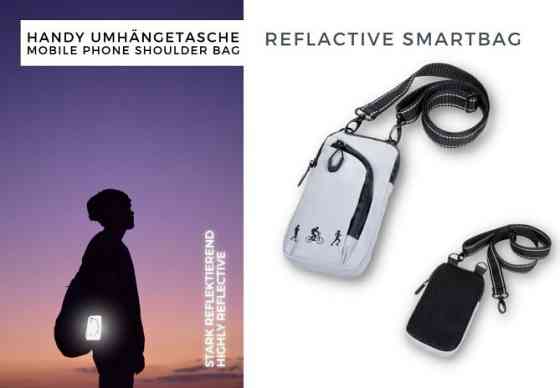 Сумка светоотражающая Troika Reflective Smartbag Серый Киев