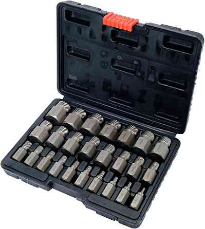 Набір екстракторів YATO 25 Од. Ø= 3-23 мм, для зломаних гвинтів [10] Одесса