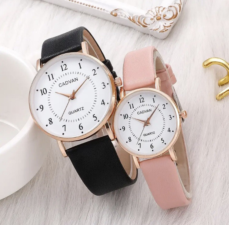 Подарочный набор для мужчин и женщин: 2 парные часы, - диам. 4см, длин 24см, шир. рем. 1,8 см Киев - изображение 2