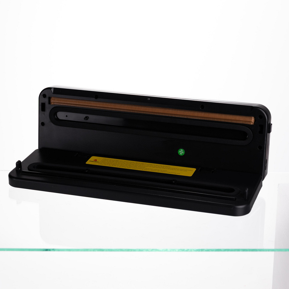 Вакууматор побутовий сенсорний для сухих і вологих продуктів 120 Вт із вбудованим різаком пакувальник вакуумний Сріблястий HP-11-29G Коломия - фото 6