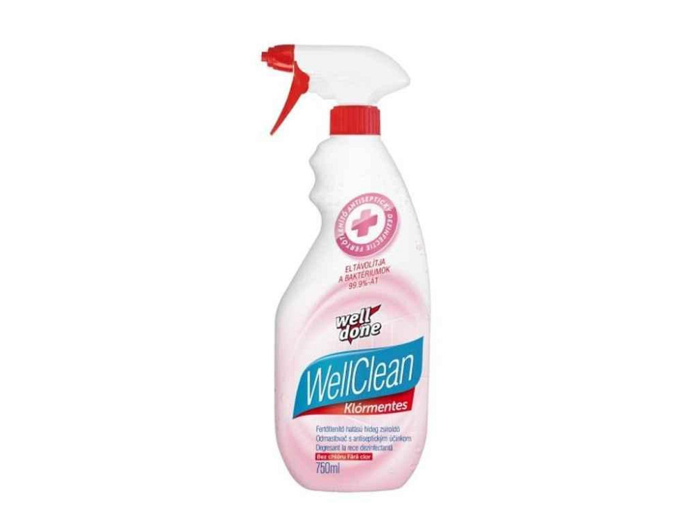 Засіб для видалення жиру 750мл тригер (без хлору) Well Clean Degreaser ТМ Well Done Київ - фото 1