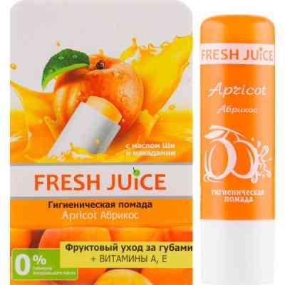 Гигиеническая помада Fresh Juice Apricot 3.6 г (8588006038910) Винница
