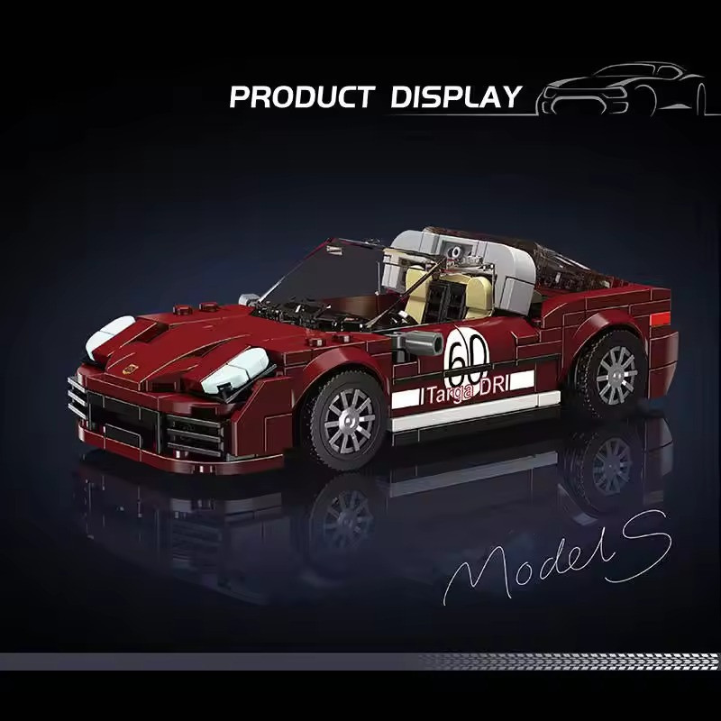 Конструктор Porsche Спортивная машина на 362 детали,коричневая Каменец-Подольский - изображение 3