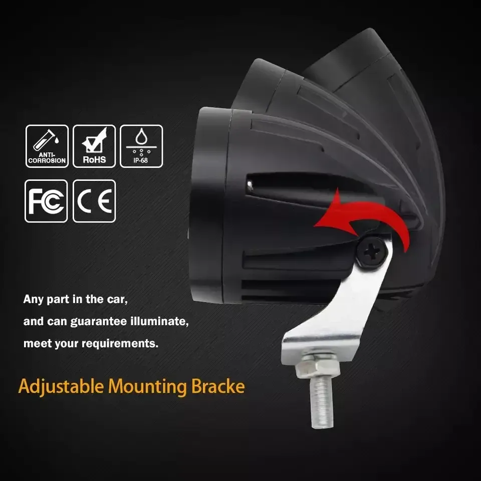 Світлодіодна фара LED "СОВА" 6D потужні світлодіодні фари Харків - фото 4