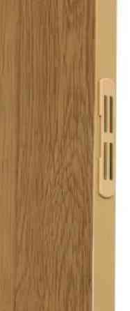 Двері гармошка глухаюча DiCIDoors DiCi-12  85х2030х12мм  Дуб натур  №306 Дніпро