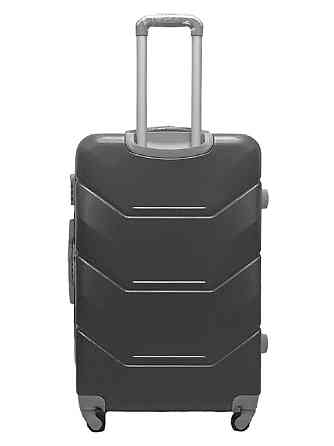 Чемодан пластиковый MILANO BAG 147 большой 75 см графит Киев