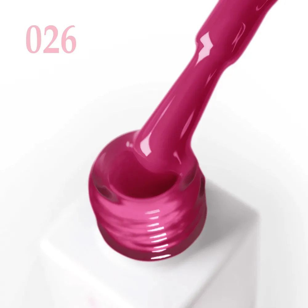 Гель-лак для ногтей розовый 026 эмаль JOIA vegan 6 мл Киев - изображение 9