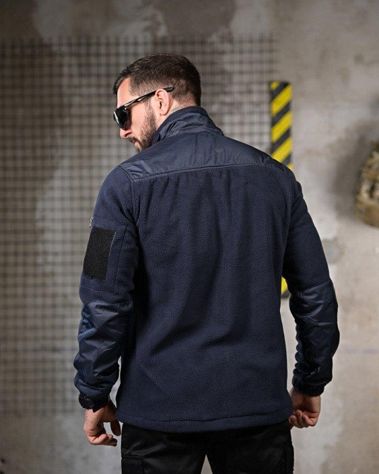 Тактична флісівка DETROID синя ПП4747 Одеса - фото 4