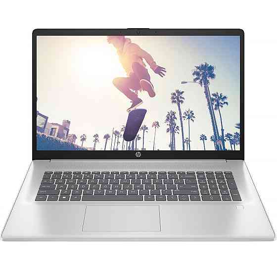HP 17-cp2044ua 17.3" FHD IPS, 300n/Ryzen 5-7520U (4.3)/8Gb/SSD512Gb/Radeon/DOS/Сріблястий Вінниця