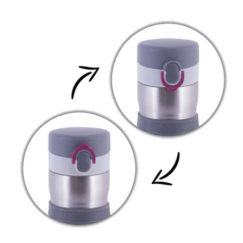 Термопляшка 400мл нержавіюча сталь (блакит/фіолет/помаранч/салат) KAMILLE 2014 Житомир - изображение 3