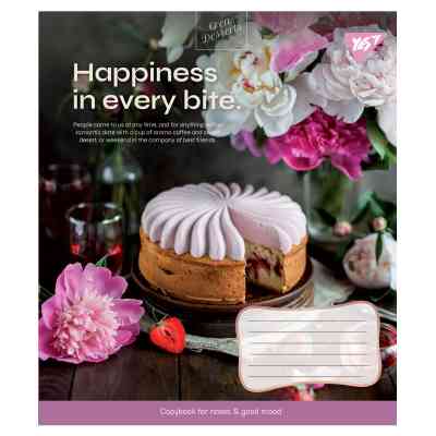 Тетрадь Yes А5 Desserts 96 листов, линия (766506) Винница