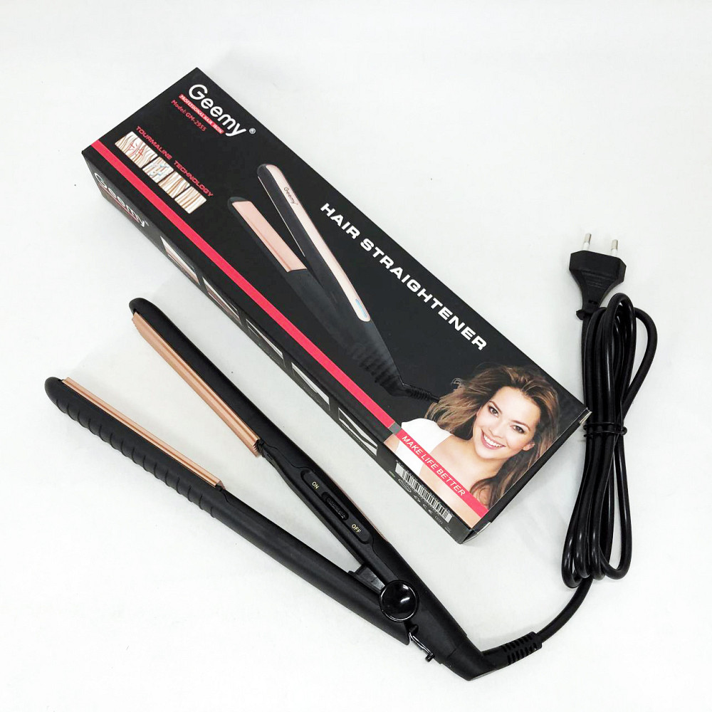 Праска-випрямляч потужна Gemei GM-2955W, Праска для догляду за волоссям, Випрямляч праска щипці FY-10 Івано-Франківськ - фото 2