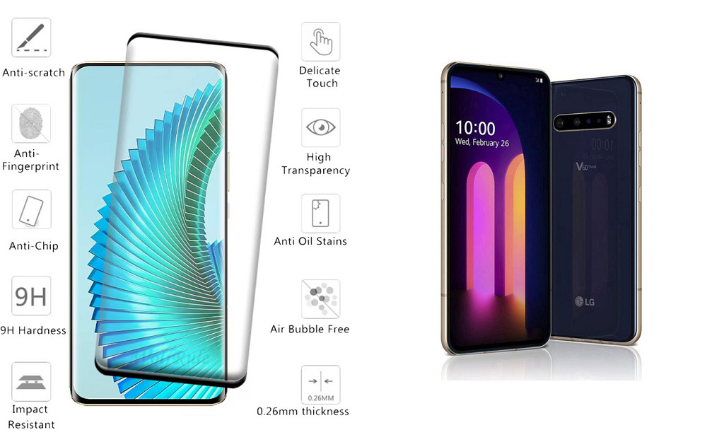 Захисне скло HyperGlass Pro для LG V60 ThinQ – максимальна чутливість та захист Київ - фото 2