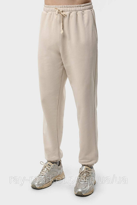 Штани чоловічі базові RAY PREMIUM LOOSE бежеві (U0909M-Cream) S Київ - фото 1
