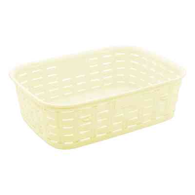 Кошик для зберігання Irak Plastik під ротанг жовтий 1.75 л (5957) Вінниця