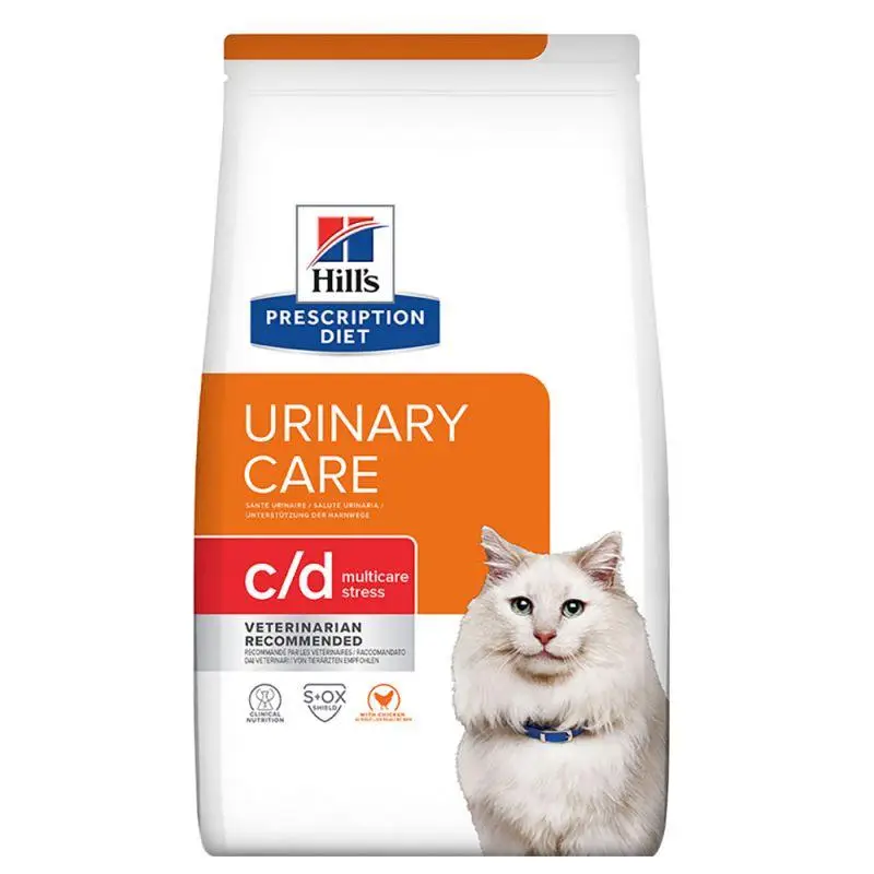 Hills PD Feline c/d Urinary Stress Chicken (Хиллс ПД Филайн ц/д Уринаре Стрес) для котов при цистите (ИЦК) Запорожье - изображение 2