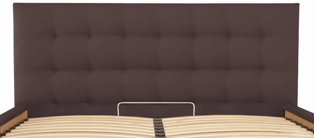 Кровать Двуспальная Chester Comfort 160 х 190 см Fly 2231 С подъемным механизмом и нишей для белья Темно-коричневый Киев - изображение 5