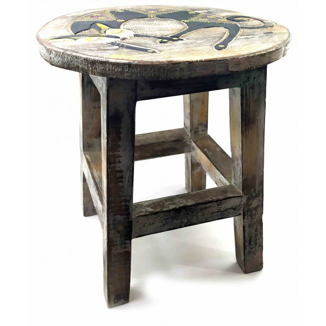 Табурет дерев'яний Кіт Київ - фото 1