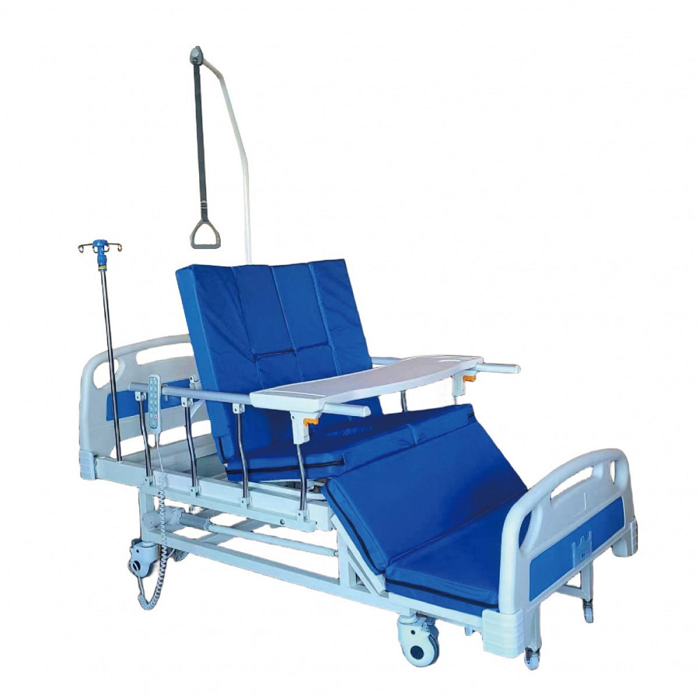 Ліжко лікарняне БІОМЕД FB-M5 електричне з туалетом та боковими переворотами Дніпро - фото 1