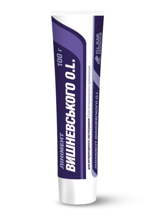Мазь Вишневського туба 100 г O.L.KAR. Вінниця