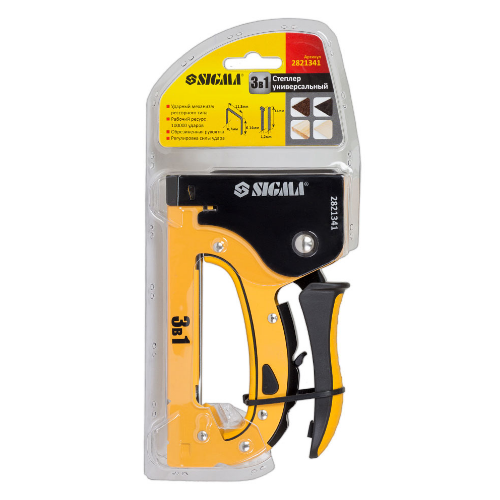 Степлер з регулятором для скоб ресорного типу 3в1 SIGMA Житомир
