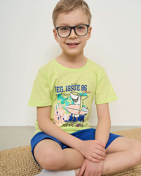 Комплект для мальчика с шортами Ozkan - Акула 31919 3-4 Киев - изображение 3