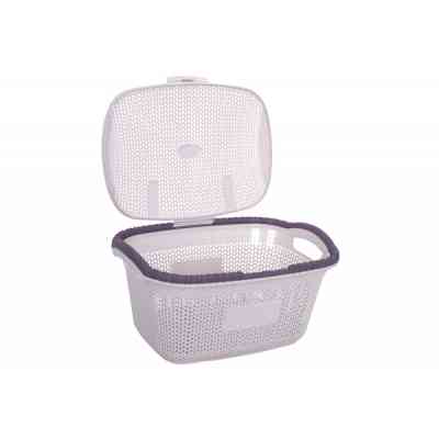 Кошик для білизни Violet House 1002 Віолетта Powder 28 л (1002 Виолетта POW 28 л) Вінниця