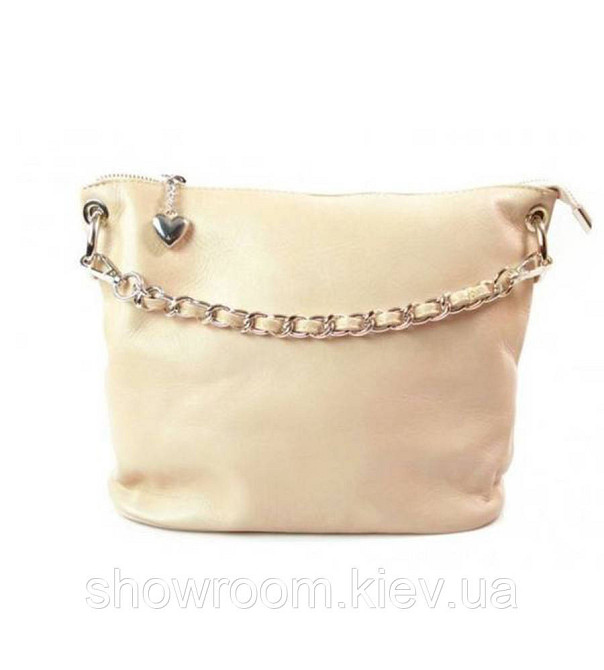 Жіноча шкіряна сумочка Laura Biaggi (2802) powder Київ - фото 1