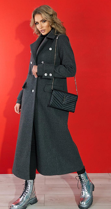 Стильне довге пальто (44) Київ - фото 4