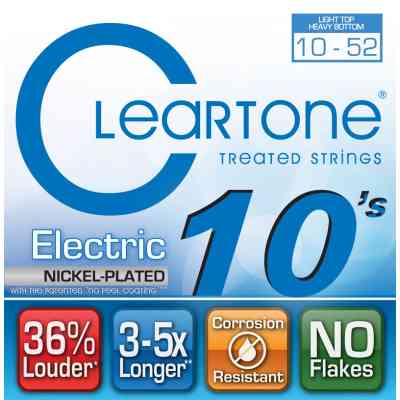 Струни для гітари Cleartone Electric Nickel-Plated Light Top Heavy Bottom (10-52) (9420) Вінниця