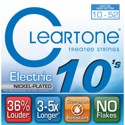 Струни для гітари Cleartone Electric Nickel-Plated Light Top Heavy Bottom (10-52) (9420) Вінниця - фото 2