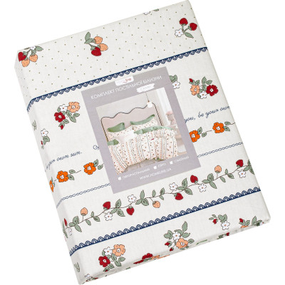 Постільна білизна Home Line Суниці Сатин Твіл євро (176125) Вінниця - фото 1