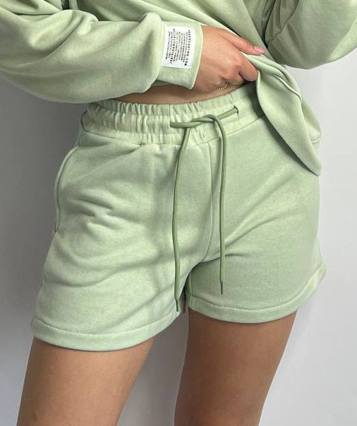 Шорти трикотажні жіночі Оливковий M/L Харків - фото 1