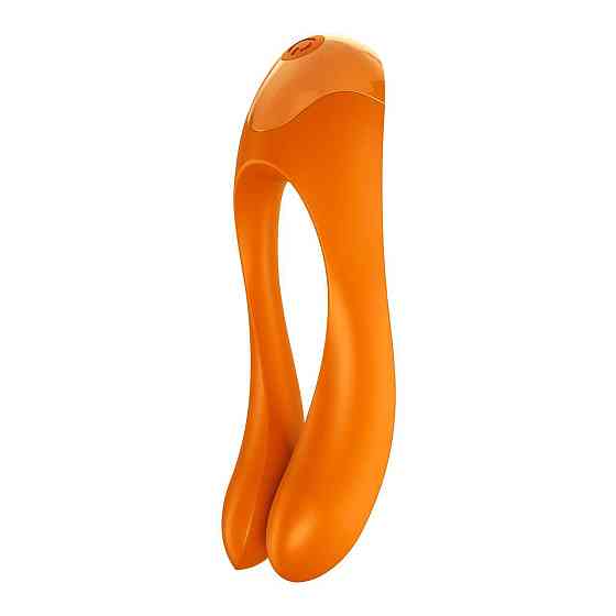 Вібратор на палець Satisfyer Candy Cane Orange Sex Aura Київ