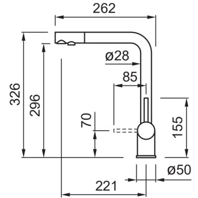 Змішувач Elleci Tourmaline Plus Pure IN Вінниця - фото 2