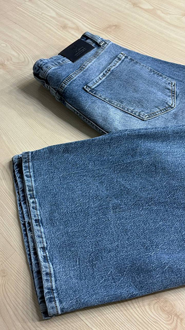 Джинсы женские Mikaletta 13479 BTL Wide Leg Palazzo широкие синие, синий, 33, 33, 91 см, 115 см Киев - изображение 14