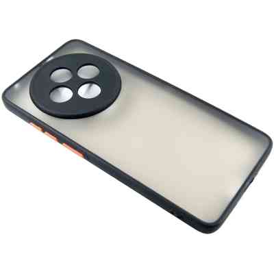 Чехол для мобильного телефона Dengos Matte OPPO Reno 12F 4G Black (DG-TPU-MATT-167) Винница