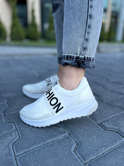 IDEAL Кросівки жіночі Ideal H10 білі (весна-осінь, еко-шкіра) (1528) лише 41р. Коломия - фото 9