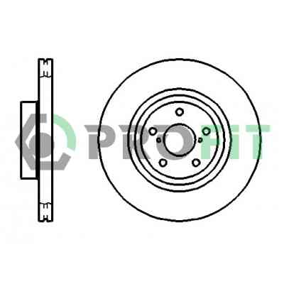 Тормозной диск Profit 5010-1175 Винница