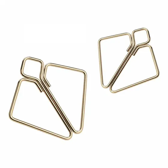 Затискачі для сосків з важкою підвіскою LOCKINK Nipple Clamps with Heavy Pendant - Golden Львів